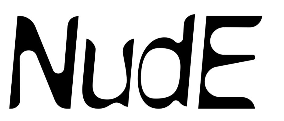 nude font