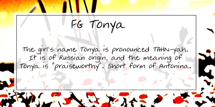 FG Tonya